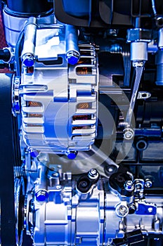 Automobile driving system structure